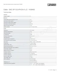 1439492 Datasheet Pagina 2