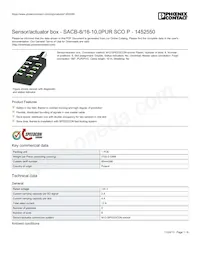 1452550 Datasheet Cover