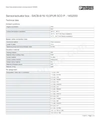 1452550 Datasheet Pagina 2