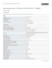 1452550 Datasheet Page 3