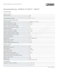 1452741 Datasheet Pagina 2