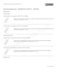 1452783 Datasheet Pagina 5