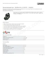 1452819 Datasheet Cover