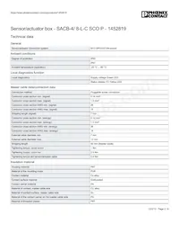 1452819 Datasheet Pagina 2