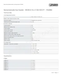 1452864 Datasheet Pagina 2