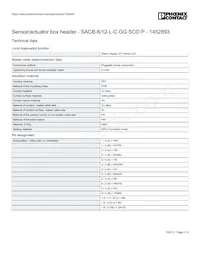 1452893 Datasheet Page 2