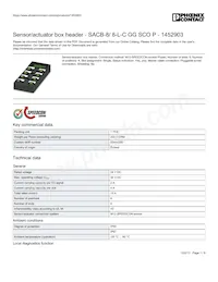 1452903 Datasheet Cover