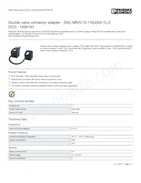 1458143 Datasheet Copertura