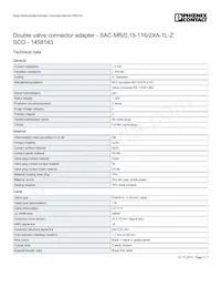 1458143 Datasheet Pagina 2