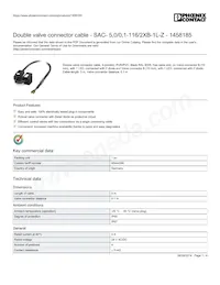 1458185 Datasheet Copertura