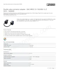 1458509 Datasheet Cover