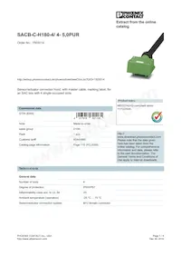 1503014 Datasheet Cover