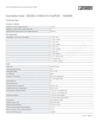 1503085 Datasheet Pagina 2