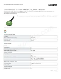 1503098 Datasheet Cover