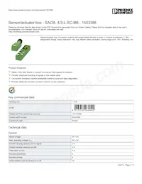 1503386 Datasheet Cover