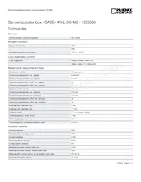 1503386 Datasheet Pagina 2