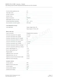 1503425 Datasheet Page 2