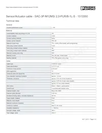 1513350 Datasheet Pagina 2