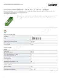 1516250 Datasheet Cover