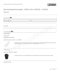 1516250 Datasheet Page 4