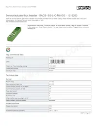 1516263 Datasheet Cover