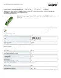 1516276 Datasheet Cover