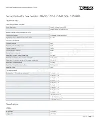 1516289 Datasheet Page 2