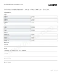 1516289 Datasheet Page 3