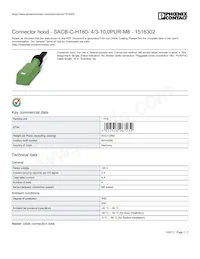 1516302 Datasheet Copertura