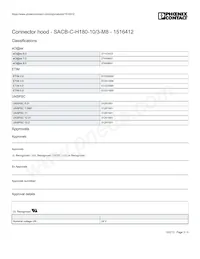 1516412 Datasheet Page 3