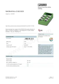 1516755 Datasheet Cover