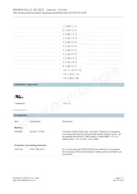 1516755 Datasheet Page 3