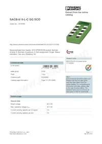 1516768 Datasheet Cover