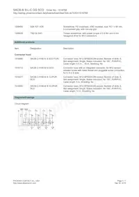 1516768 Datasheet Page 4