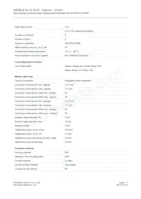 1516797 Datasheet Page 2