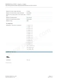 1516810 Datasheet Page 3