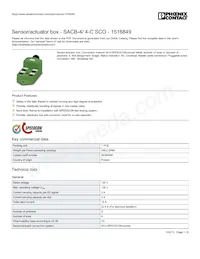 1516849 Datasheet Cover