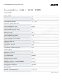 1516849 Datasheet Page 2