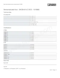 1516865 Datasheet Page 3