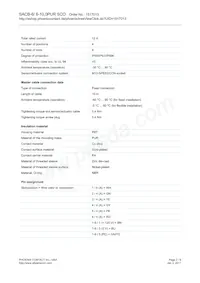 1517013 Datasheet Pagina 2