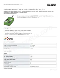 1517039 Datasheet Copertura