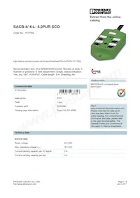 1517084 Datasheet Copertura