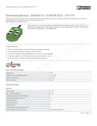 1517110 Datasheet Cover