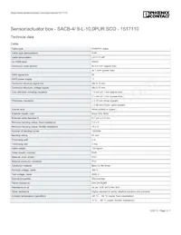 1517110 Datasheet Pagina 3