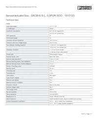 1517123 Datasheet Page 3