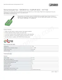 1517152 Datasheet Cover