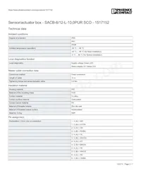 1517152 Datasheet Pagina 2