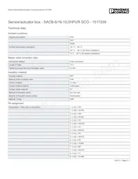 1517259 Datasheet Pagina 2