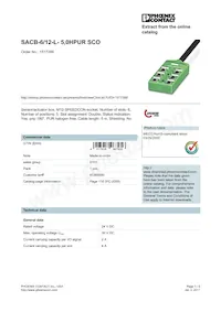 1517288 Datasheet Cover