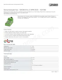 1537080 Datasheet Cover